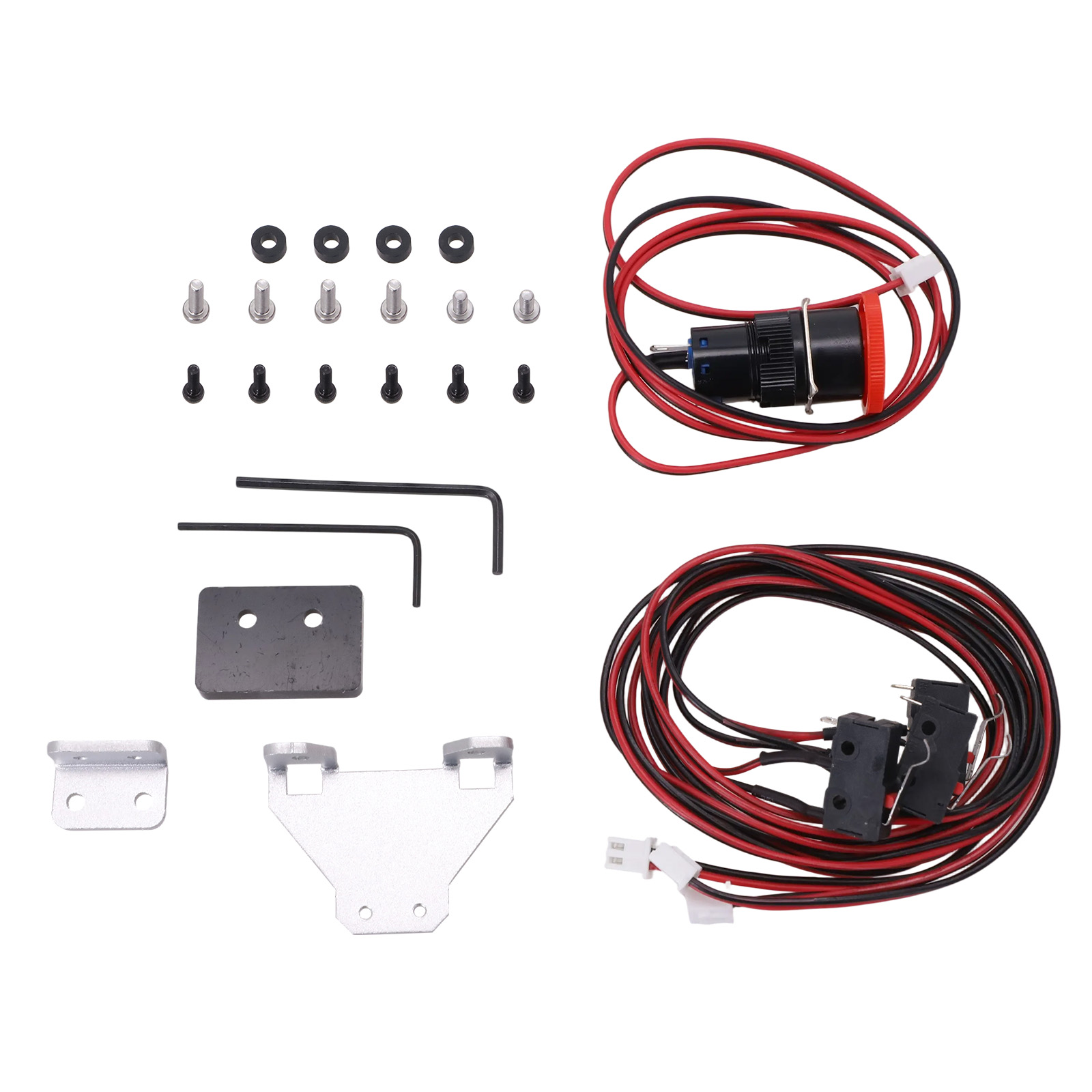 Limit Switch Cnc - مجموعة مفتاح الحد وزر التوقف الطارئ