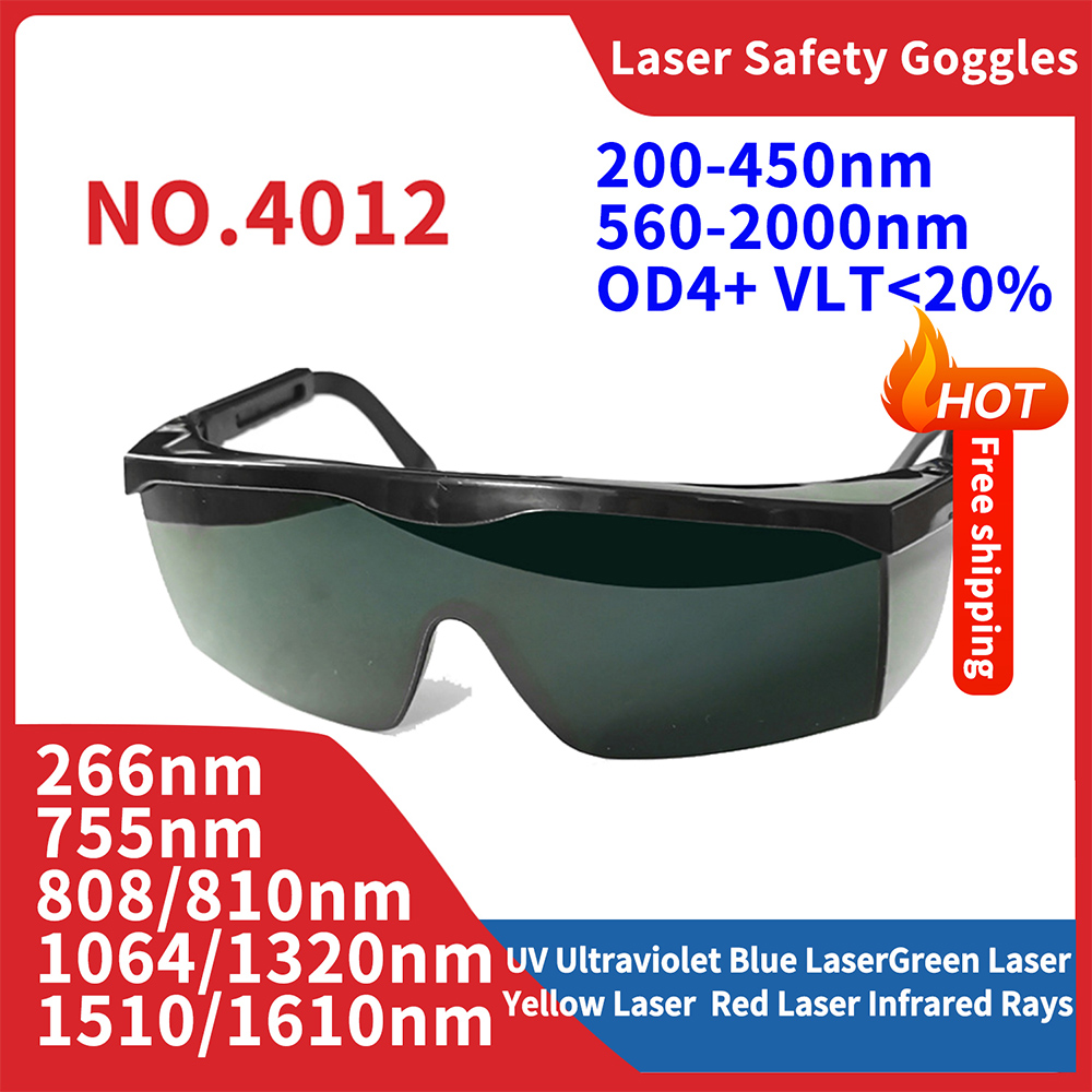 Laser Safety Goggles - نظارات الليزر 1064nm عدسة السلامة نظارات