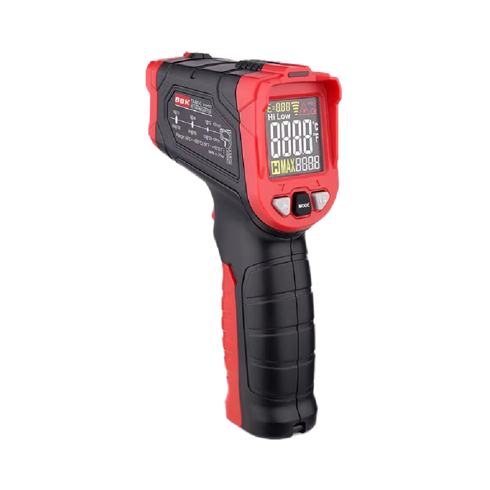 Industrial Laser Thermometer Gun - ليزر رقمي محمول IR شاشة الكريستال