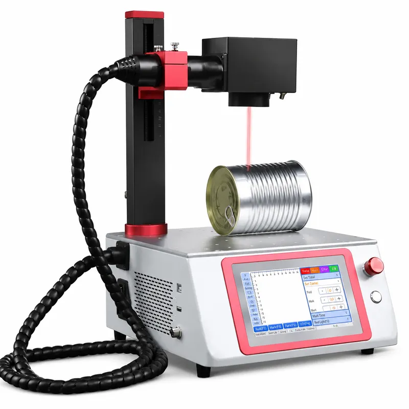 آلة نقش بالليزر المحمولة 20 وا - مراجعة Industrial Handheld Laser Printer وسعره