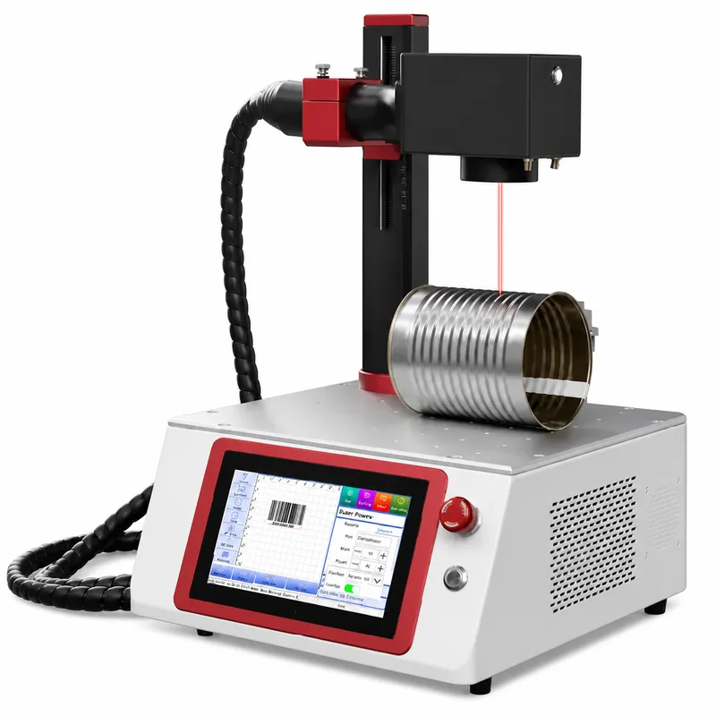 آلة نقش بالليزر المحمولة 20 وا - مراجعة Industrial Handheld Laser Printer وسعره