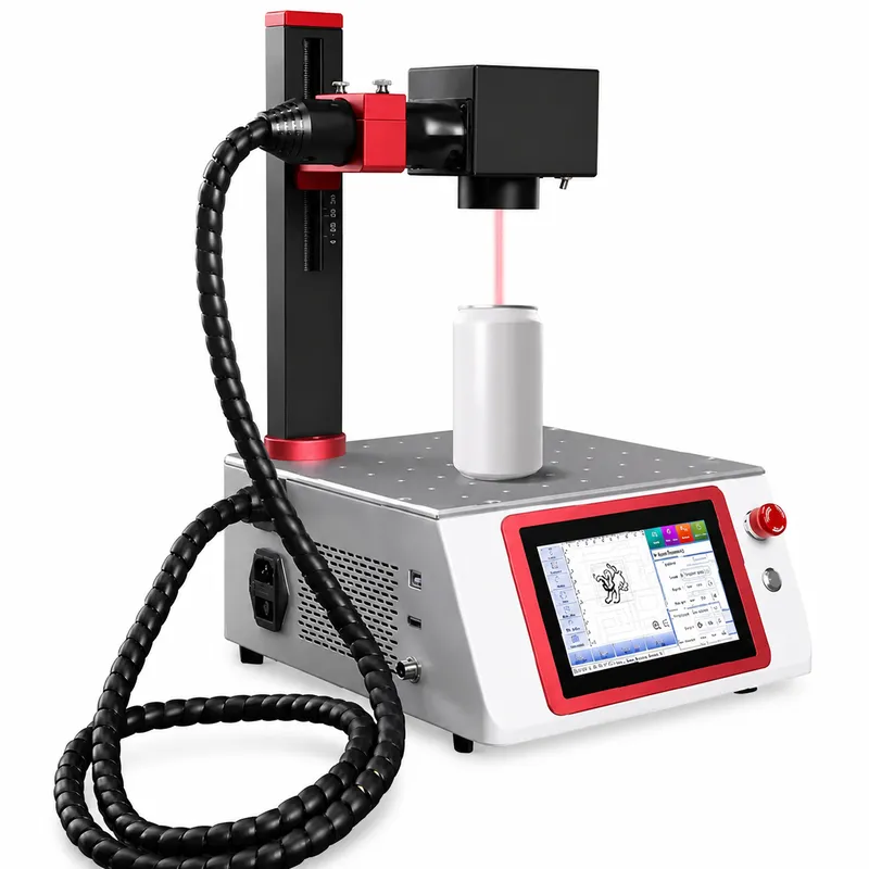آلة نقش بالليزر المحمولة 20 وا - مراجعة Industrial Handheld Laser Printer وسعره