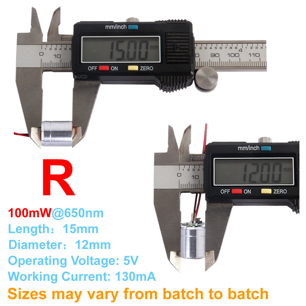 وحدة ليزر RGB بقطر 12×15 ملم،  - مراجعة Diode Laser Module وسعره