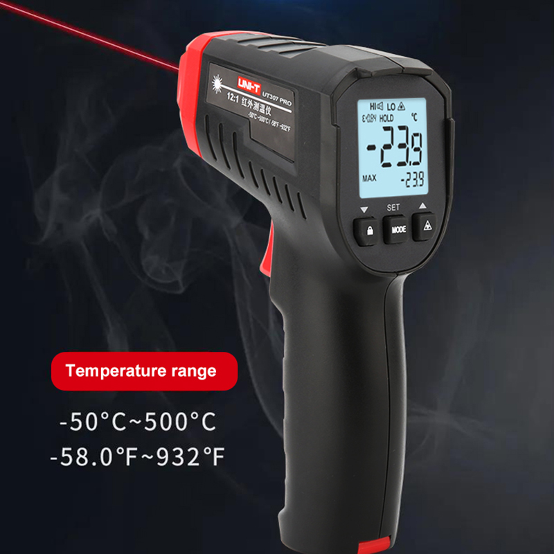 UNI-T UT306S UT306C ميزان الحر - مراجعة Industrial Laser Thermometer Gun وسعره