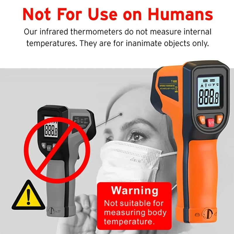 ترمومتر رقمي بالأشعة تحت الحمر - مراجعة Industrial Laser Temperature Sensor وسعره