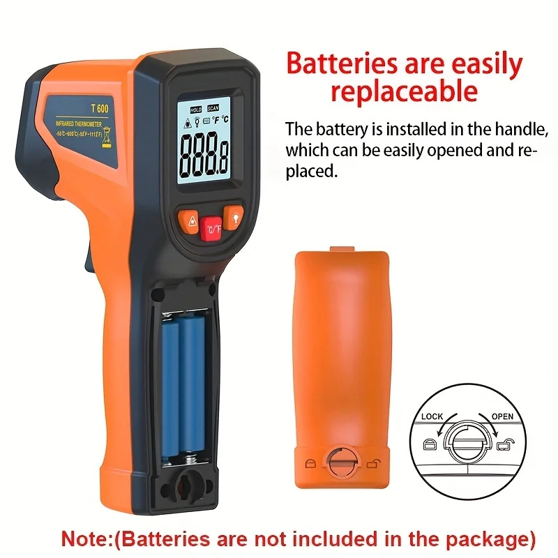 ترمومتر رقمي بالأشعة تحت الحمر - مراجعة Industrial Laser Temperature Sensor وسعره