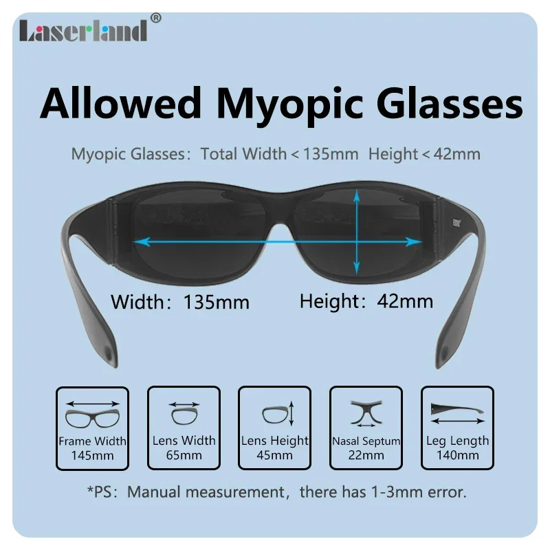 نظارات ليزر حماية السلامة نظار - مراجعة Laser Safety Goggles وسعره