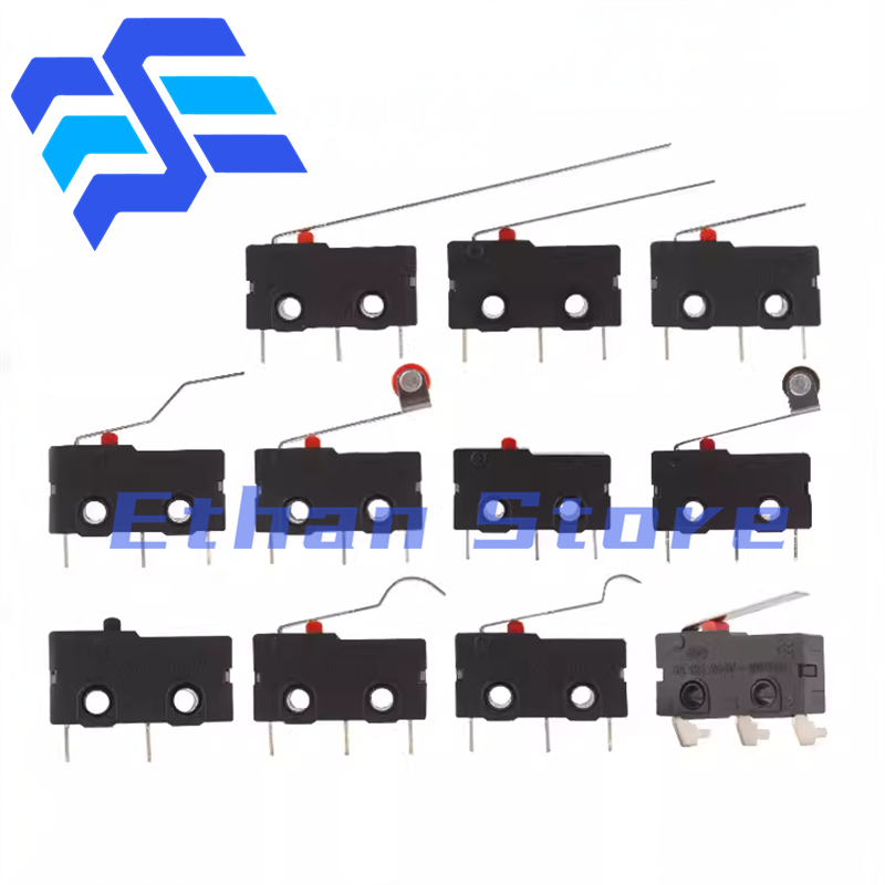 مفتاح حد KW11 مع 3 دبوس ، N/O  - مراجعة Limit Switch Cnc وسعره