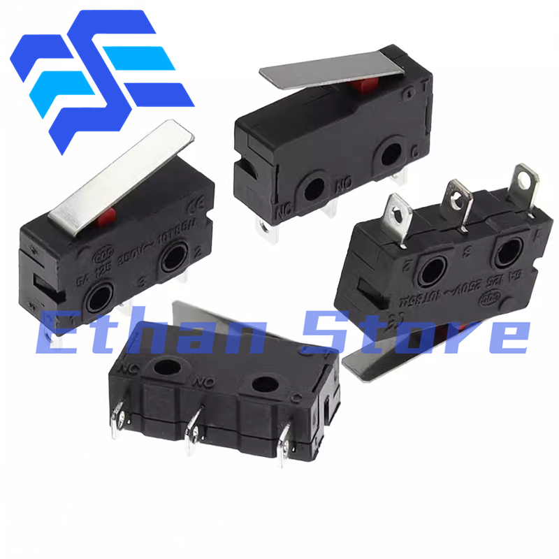 مفتاح حد KW11 مع 3 دبوس ، N/O  - مراجعة Limit Switch Cnc وسعره