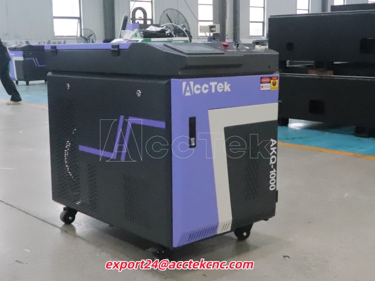 آلة التنظيف بالليزر النبضية ال - مراجعة Portable Laser Rust Removal وسعره