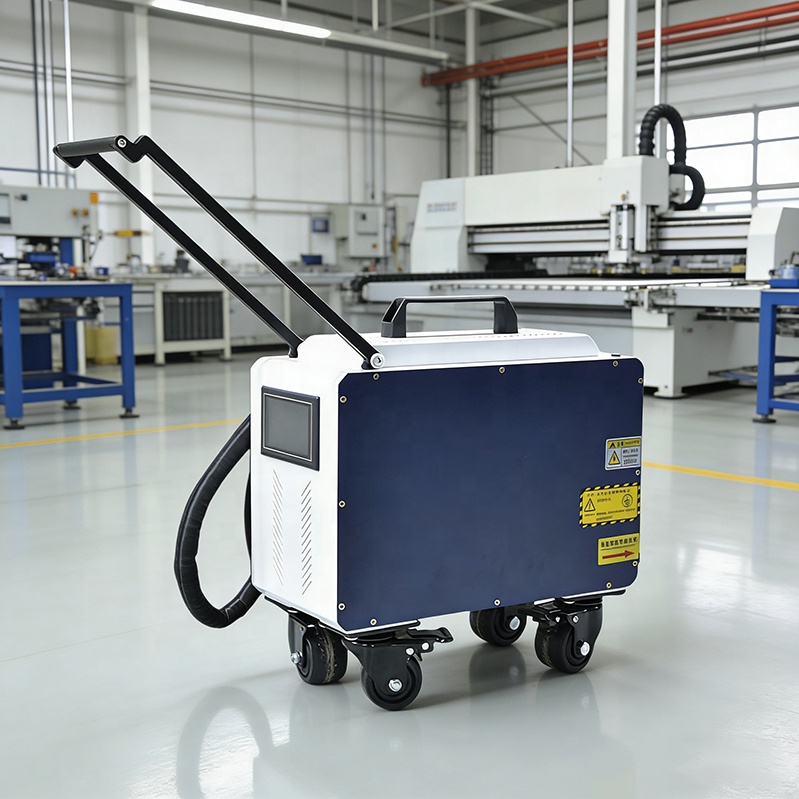 آلة تنظيف بالليزر النبضي المحم - مراجعة Portable Laser Rust Removal وسعره