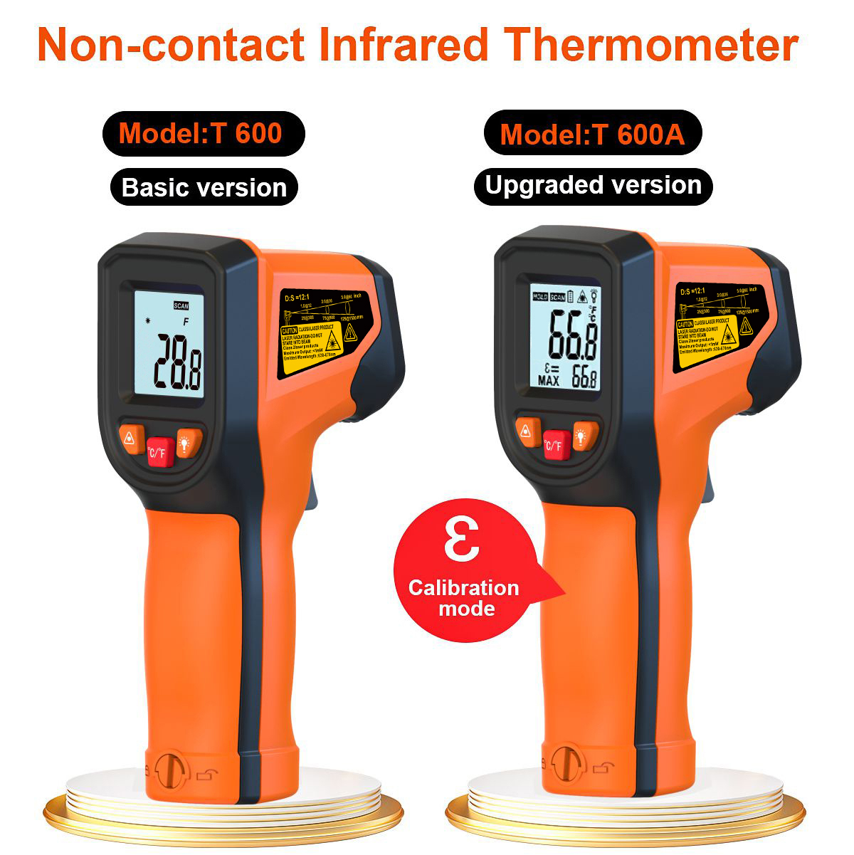 جهاز قياس الحرارة الرقمي بالأش - مراجعة Industrial Laser Thermometer Gun وسعره